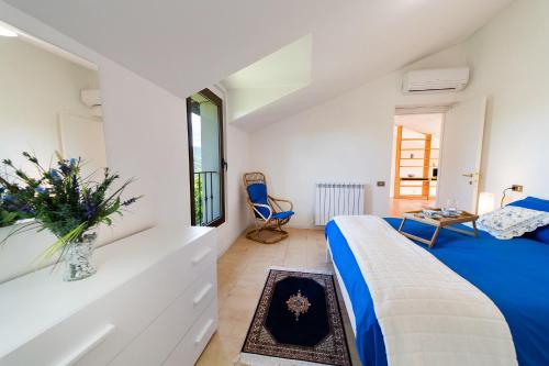 Katil atau katil-katil dalam bilik di Agriturismo Podere Coldifico