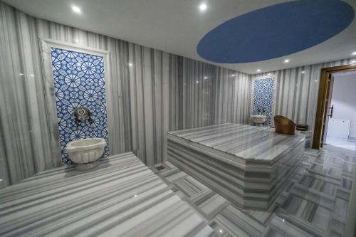 Koupelna v ubytování Premier Nergis Beach & SPA