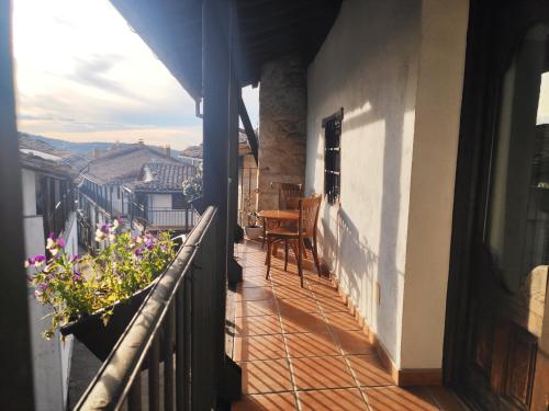 Μπαλκόνι ή βεράντα στο Posada de Candelario