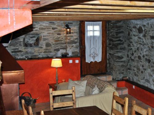Posezení v ubytování Casa Aigra