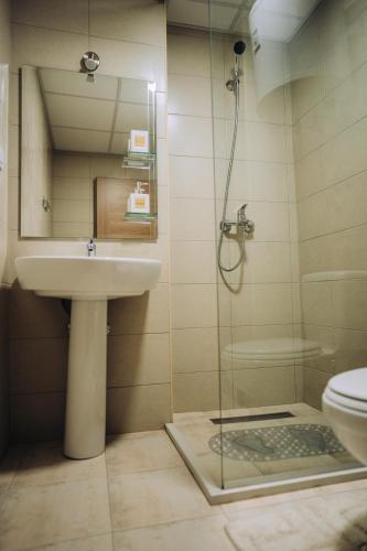 Ένα μπάνιο στο SANA Apartments