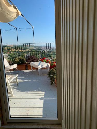 Balkón nebo terasa v ubytování La Casa Di Torre Di Palme