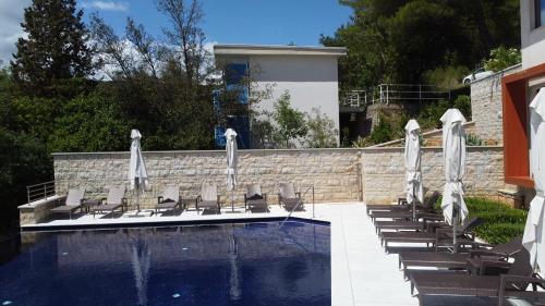 Πισίνα στο ή κοντά στο Istra-Hvar Luxury Penthouse