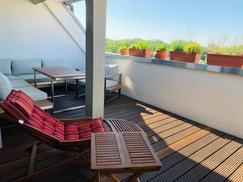 Gallery image of Exklusives Penthouse im ehemaligen Bunker in Hannover