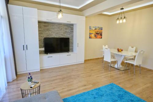 Posezení v ubytování Luxury Nevena Apartment - Bogoridi super centre