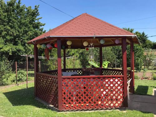 Zahrada ubytování Alfa Apartman