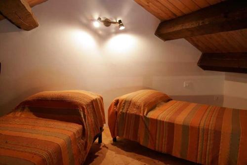 Postel nebo postele na pokoji v ubytování B&B Terra Di Mezzo