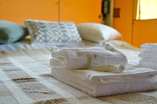 Postel nebo postele na pokoji v ubytování Modern Nomads