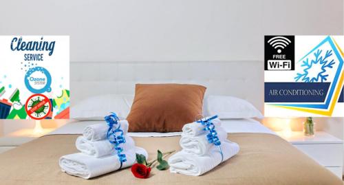 Un pat sau paturi într-o cameră la Pantheon - Argentina Luxury