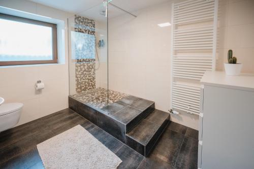 Ванна кімната в Pferdeidylle direkt neben Berlin in Dallgow