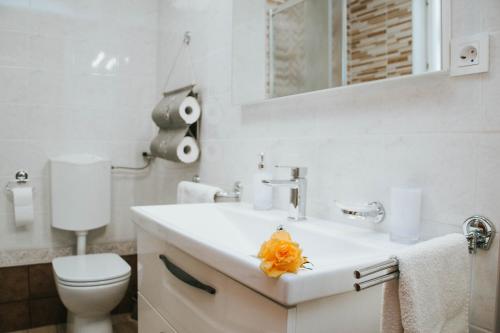 Um banheiro em Apartment Bor