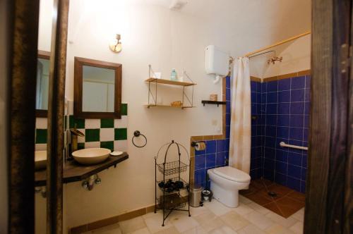
A bathroom at Termas Aqua Libera
