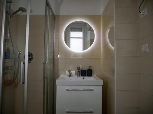 Een badkamer bij Casa Carducci
