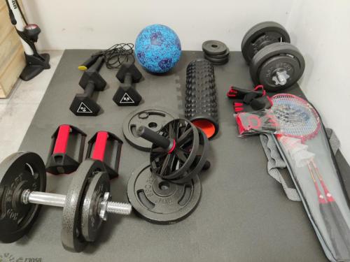 Posilňovňa alebo fitness centrum v ubytovaní Sosnowy Taras