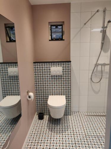 Phòng tắm tại Tulpenhoek