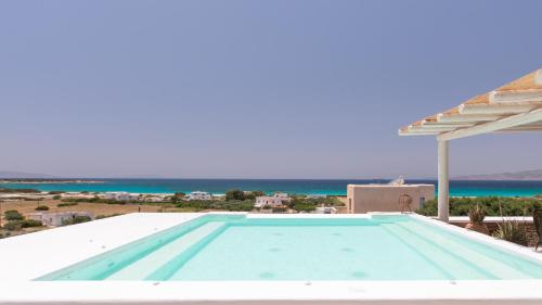 The swimming pool at or close to Phoenicia Naxos