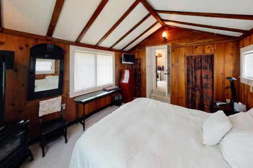 Postel nebo postele na pokoji v ubytování Wecoma Creekside