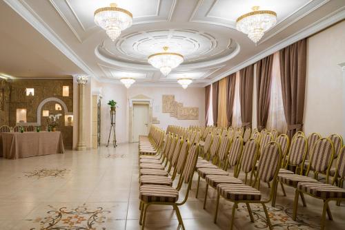 Posezení v ubytování Mozart Hotel