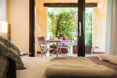 Χώρος καθιστικού στο Relais del Borgo- Domo