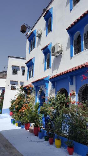 Das Gebäude in dem sich das Riad befindet