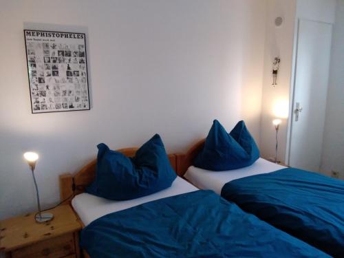 Posteľ alebo postele v izbe v ubytovaní Ferien bei Naus - Ferienwohnung
