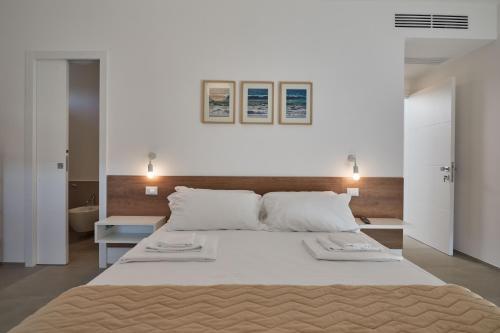 Ένα ή περισσότερα κρεβάτια σε δωμάτιο στο B&B Torreforte