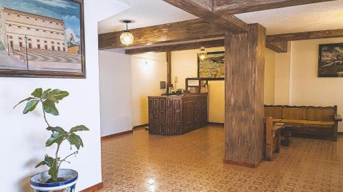 Vstupní hala nebo recepce v ubytování Hotel Alhóndiga