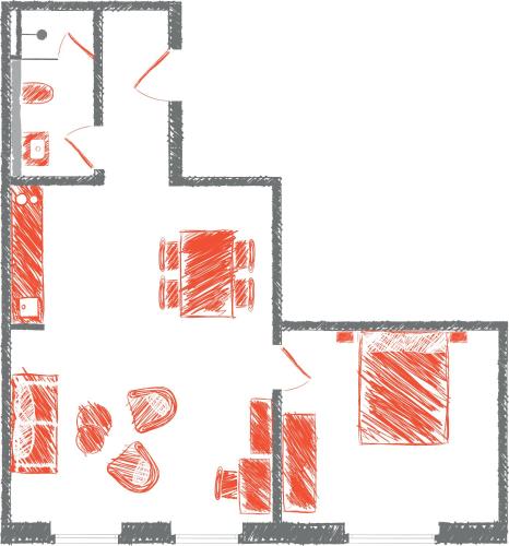 an image of a diagram of a house at Brera Leipzig in Leipzig