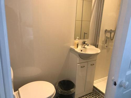 Koupelna v ubytování 4 bayview bundoran