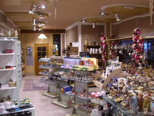a store filled with lots of items on display at LiebesNesterl Bergwirt - Boutique Hotel in Köflach