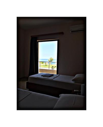Χώρος καθιστικού στο Belvedere Hotel & Suites