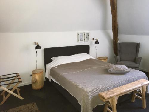 Postel nebo postele na pokoji v ubytování Boutique Hotel B&B Fleurie