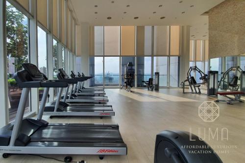 Fitness centrum a/nebo fitness zařízení v ubytování The Platinum Kuala Lumpur by LUMA