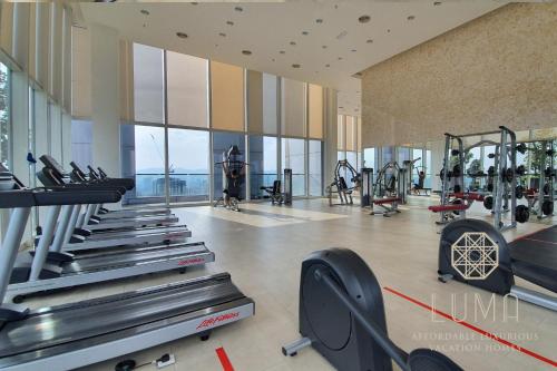Fitness centrum a/nebo fitness zařízení v ubytování The Platinum Kuala Lumpur by LUMA