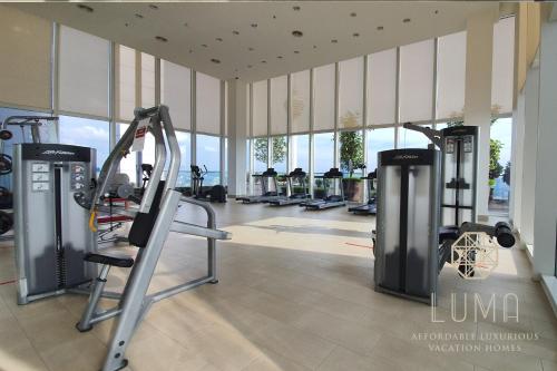 Fitness centrum a/nebo fitness zařízení v ubytování The Platinum Kuala Lumpur by LUMA