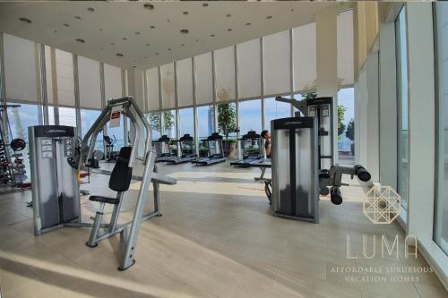 Fitness centrum a/nebo fitness zařízení v ubytování The Platinum Kuala Lumpur by LUMA
