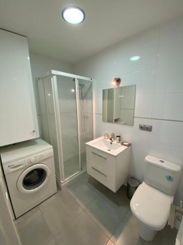 Kúpeľňa v ubytovaní Apartament El Far