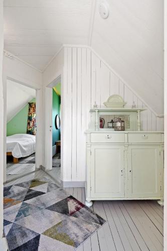 Dapur atau dapur kecil di Selmas hus
