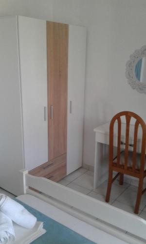 Katil atau katil-katil dalam bilik di Annas apartment 2 (AgiosNikolaos)
