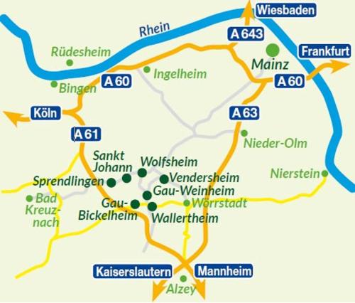 Gallery image of Ferienwohnung Natali in Gau-Bickelheim