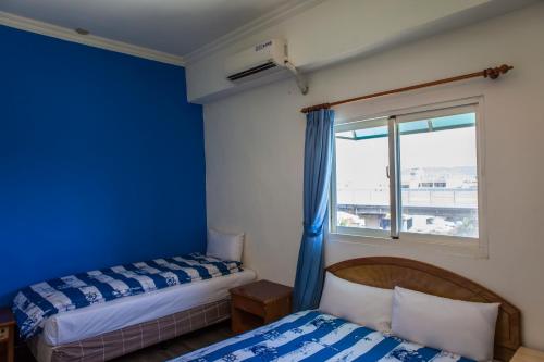 Cama o camas de una habitación en Hermit Crab B&B