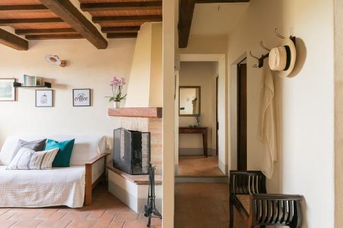Postel nebo postele na pokoji v ubytování Casa Franci