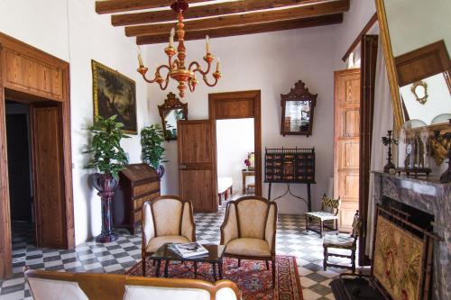 Ruang duduk di Agroturismo Son Sant Andreu
