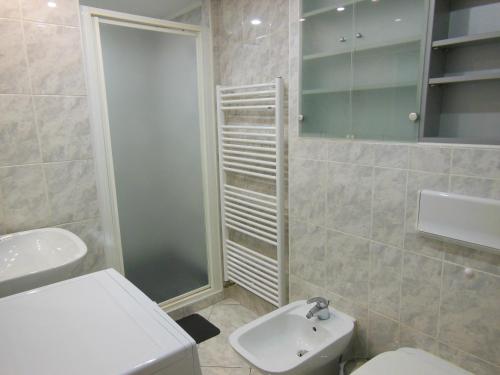 Koupelna v ubytování Apartma Jadran