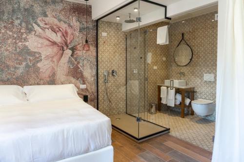 A bathroom at Il Caruggio Rooms&Breakfast