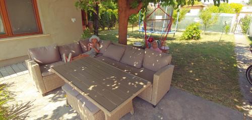 Zahrada ubytování Polskie Apartamenty FH Velky Meder