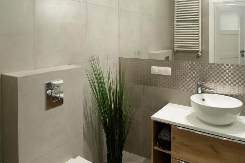 Kúpeľňa v ubytovaní Modern Silver Apartment