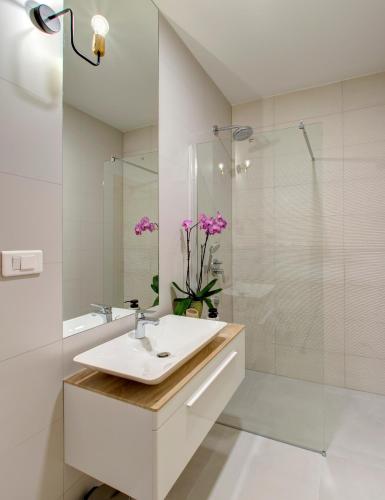 Koupelna v ubytování Luxury apartment Concept