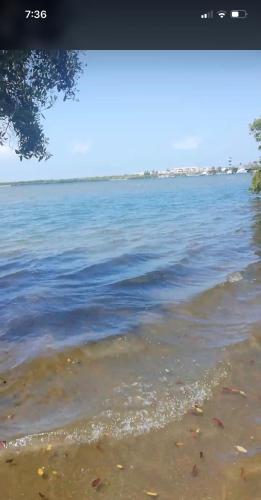 a view of the water from the beach at Casa en Altata Las Aguilas, Nav. Sinaloa in Altata