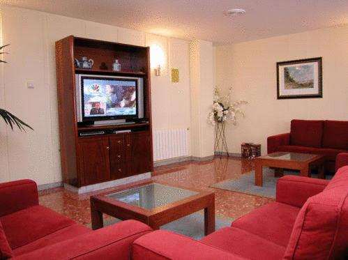 Μια τηλεόραση ή/και κέντρο ψυχαγωγίας στο Hotel Touris